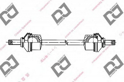 DJ PARTS dl1154 -  Тяга / стойка, стабилизатор